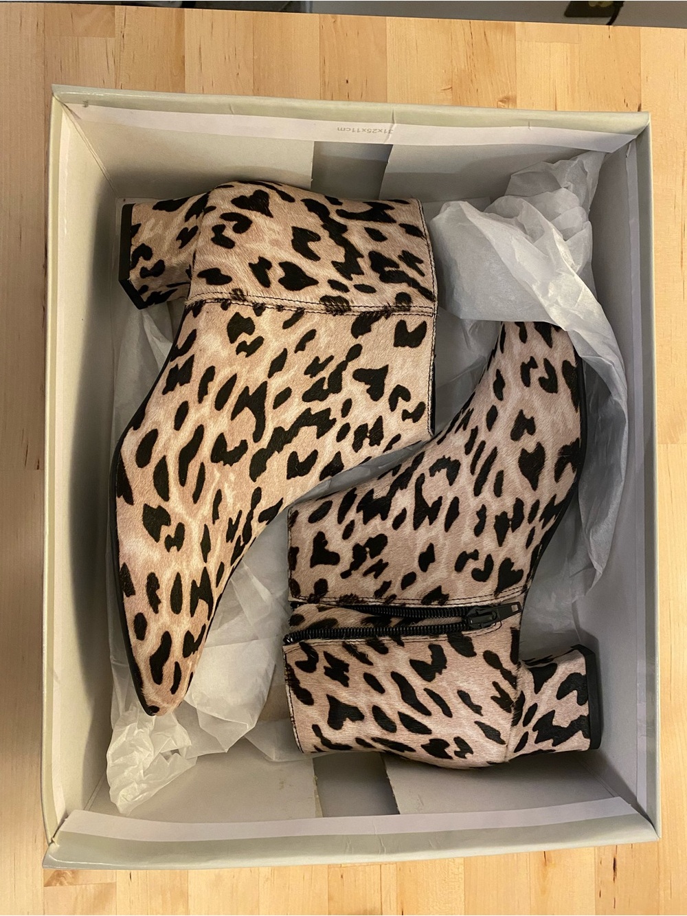 New Leopard Ankle Booties